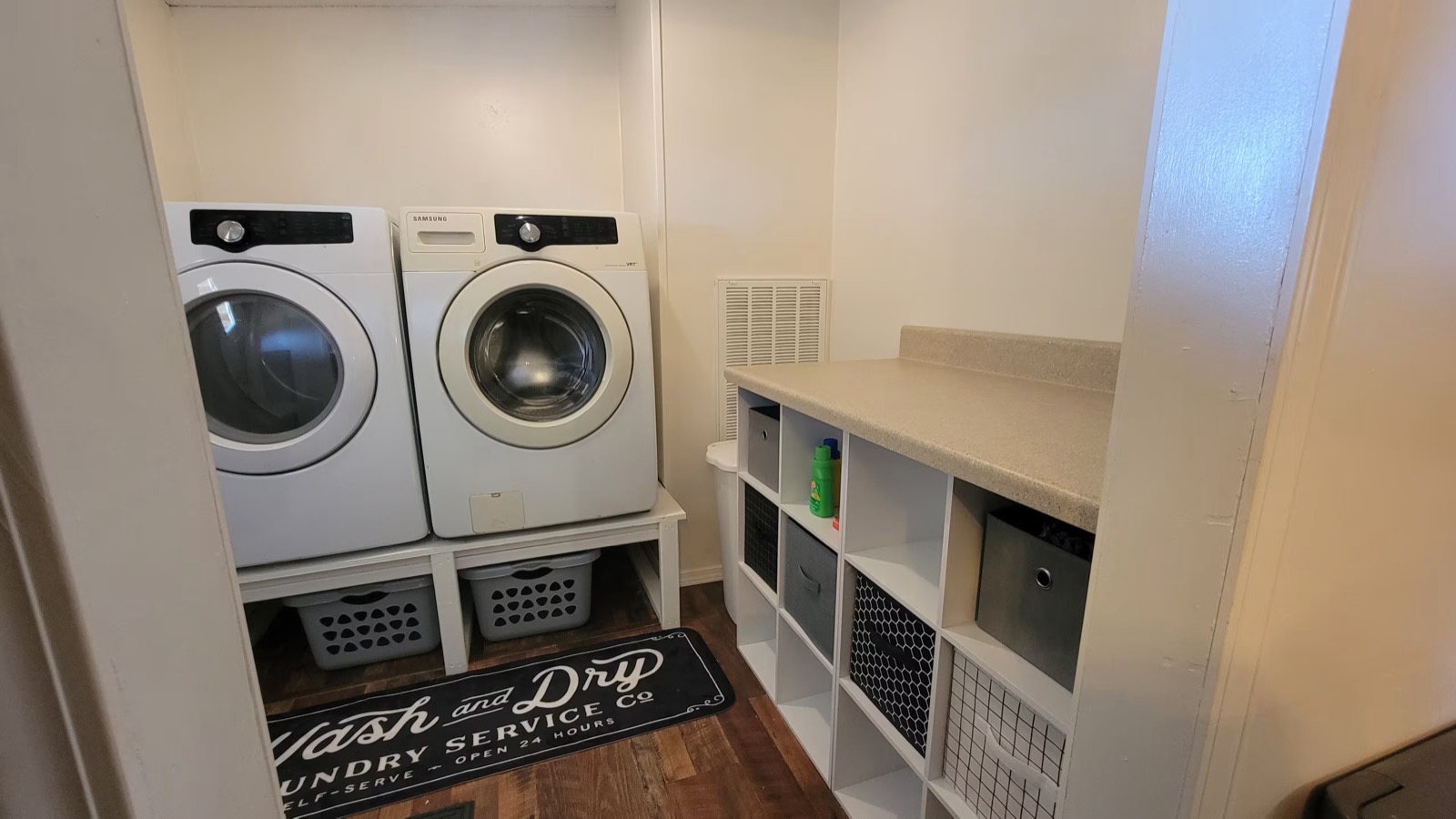 Laundry area