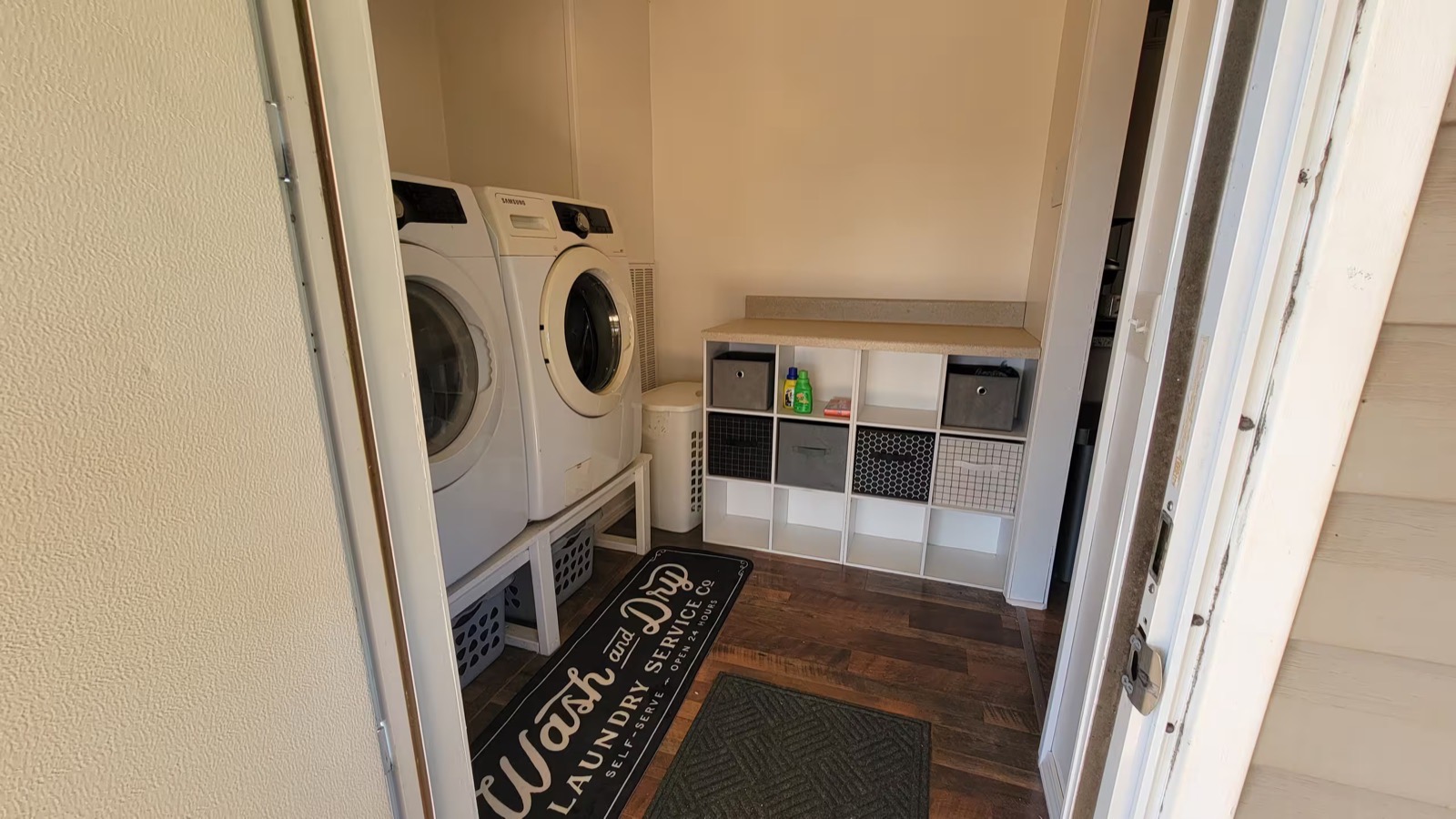 Laundry area